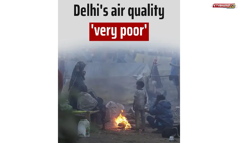 Delhi air quality worsens, Narela hits 418 AQI.